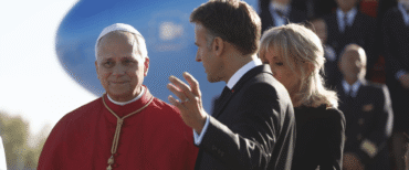 Papa Leone Francia Macron