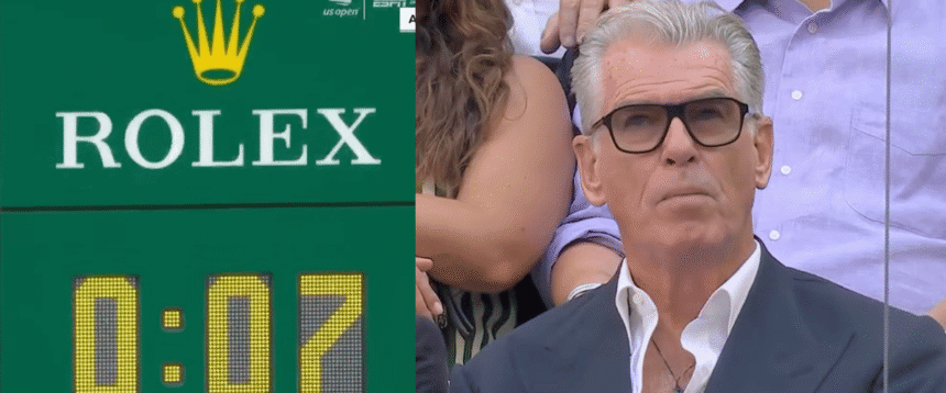 Pierce Brosnan Us Open