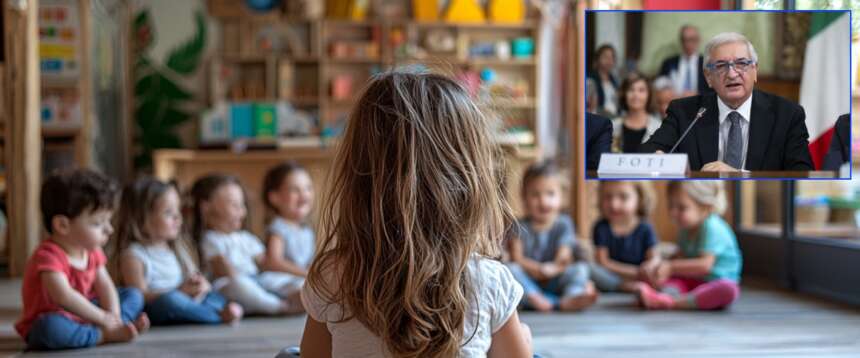 Pnrr, Foti: scuole e asili, un patrimonio che lasciamo all’Italia