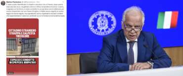 Sfregio al Tricolore a Firenze, l’immigrato irreegolare autore del gesto oltraggioso sarà espulso