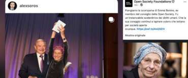 Soros in lutto per Emma Bonino: «Era una grande amica di famiglia». Alex e George saranno ai funerali?