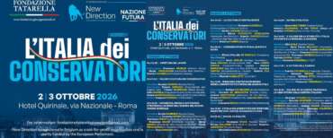 Torna “L’Italia dei conservatori”, la kermesse della destra tra politica, cultura, sicurezza e nuove sfide