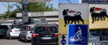 Effetto Eni, code ai distributori: le famiglie apprezzano la strategia del governo Meloni. E il cane a sei zampe vola in Borsa