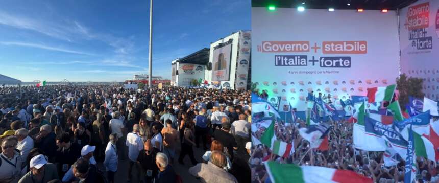 Da Bari con una voce sola: Fitto, Tajani e Lupi: “Pronti per altri 5 anni”. Salvini: “Con Schlein e Conte noi destinati a governare altri 1000 giorni”