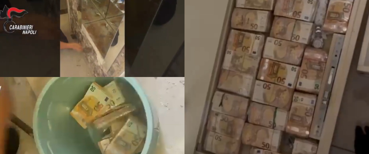 camorra blitz all8217alba nel napoletano 34 arresti nei muri 32 milioni di euro i carabinieri li tirano fuori a martellate video da Secoloditalia.it camorra blitz all8217alba nel napoletano 34 arresti nei muri 32 milioni di euro i carabinieri li tirano fuori a martellate video