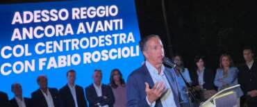 Il candidato del centrodestra Fabio Roscioli, che ha stravinto le suppletive a Reggio Calabria