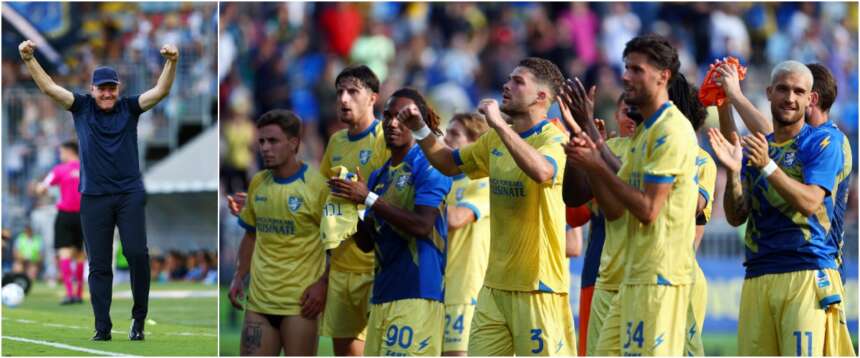La favola del Frosinone è Made in Italy: Alvini batte il “divo” Fabregas e lancia i giovani azzurri