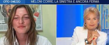 Virginia Libero, «la disertora», debutta in tv: dal salotto di Lilli Gruber la nuova beniamina dell’intellighenzia punge il Pd