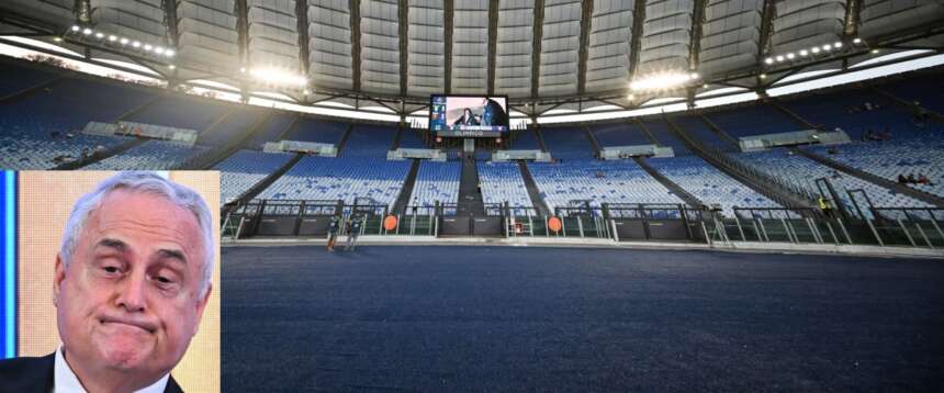 Lazio, la protesta dei tifosi contro Lotito fa il giro del mondo e finisce sul Times: “Spalti vuoti e atmosfera spettrale all’Olimpico”. Rocca: «Il rapporto non si può risanare»