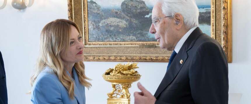 Il Presidente Sergio Mattarella in occasione della colazione con il Presidente del Consiglio dei Ministri Giorgia Meloni ed altri membri del Governo, in vista del Consiglio Europeo
(foto di Francesco Ammendola – Ufficio per la Stampa e la Comunicazione della Presidenza della Repubblica)