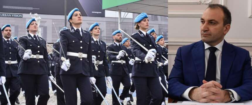 La festa della Polizia penitenziaria; il sindaco di Torino, Stefano Lo Russo