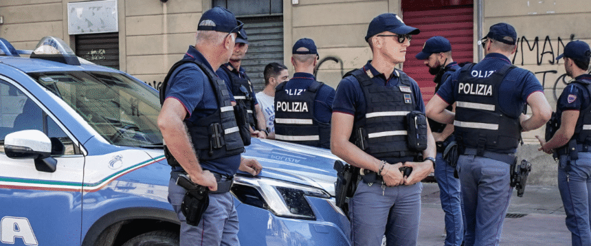 polizia aggressione Milano