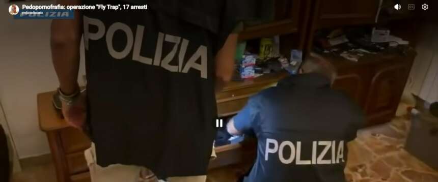 Pedopornografia, maxi operazione della Polizia sotto copertura: 17 arresti. Sequestrati oltre 22mila video e 34mila immagini