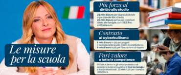 Decreto scuola, Meloni: “Costruiamo il futuro dei nostri figli e dell’Italia”. Dai libri gratis al tetto del 30% di stranieri: ecco cosa prevede