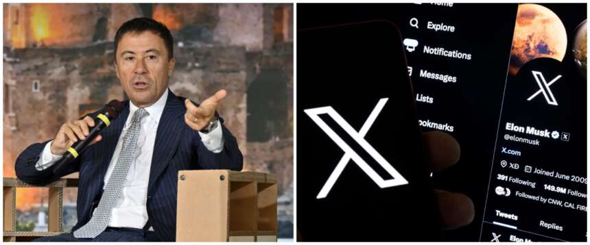 Bocchino censurato da X: «Siamo stranieri in patria». Il video su Siher bloccato per “discorsi violenti”