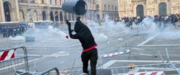 Cortei e protesta violenta in piazza: indagata per istigazione a delinquere anche la moglie del guru del Movimento 17 ottobre Youssef Sehir