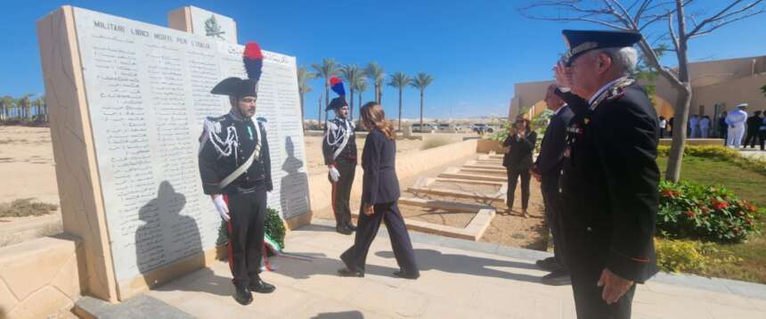 El Alamein 84 anni dopo, Rauti: “Il sacrificio dei nostri soldati ha lastricato il percorso dell’identità nazionale”