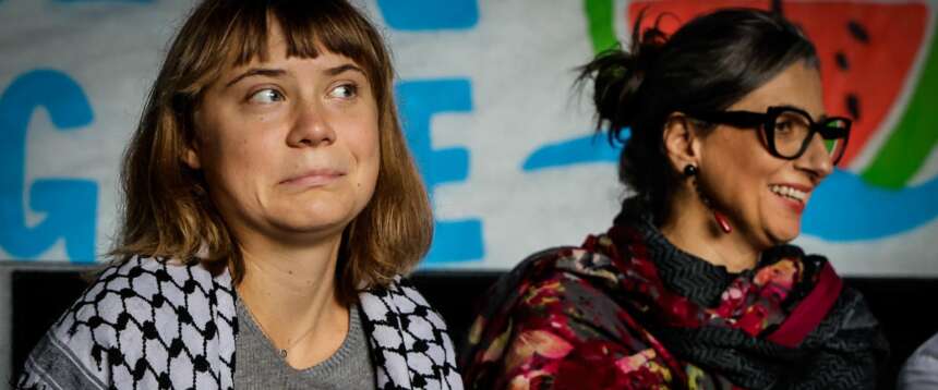 Attenti a quelle due: Greta Thunberg a Francesca Albanese unite contro “il governo Meloni fascista”