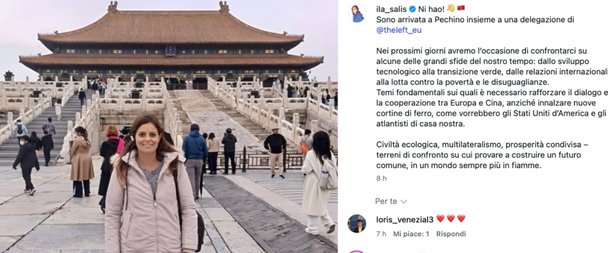 ilaria salis vola dai compagni comunisti a pechino selfie alla citt224 proibita silenzio su piazza tienanmen da Secoloditalia.it ilaria salis vola dai compagni comunisti a pechino selfie alla citt224 proibita silenzio su piazza tienanmen