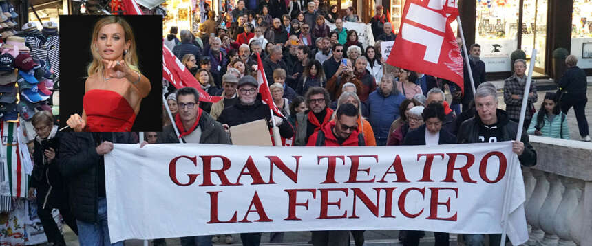 Alla Fenice non c’è più “l’amica della Meloni”, ma si sciopera lo stesso. I sindacati vogliono l’aumento “cinese”