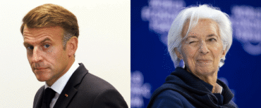 Lagarde Macron Bce