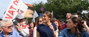 No Tav, Chiara Appendino (M5S) al corteo dell’odio coi No Tav e Avs in Val di Susa