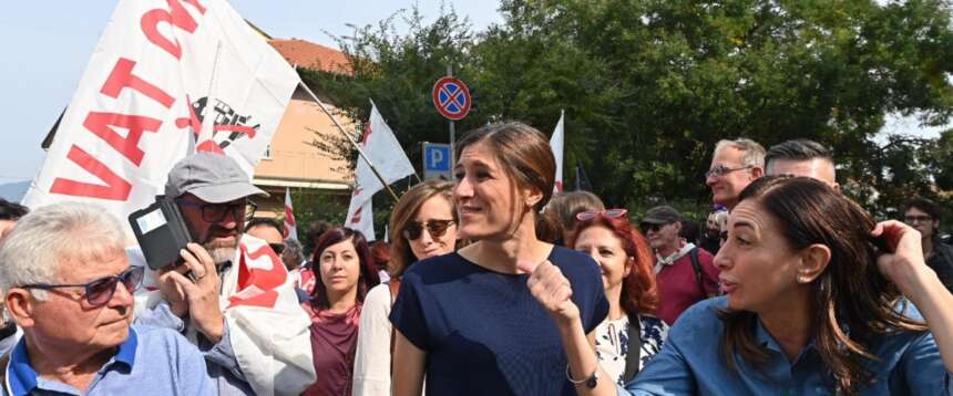 No Tav, Chiara Appendino (M5S) al corteo dell’odio coi No Tav e Avs in Val di Susa