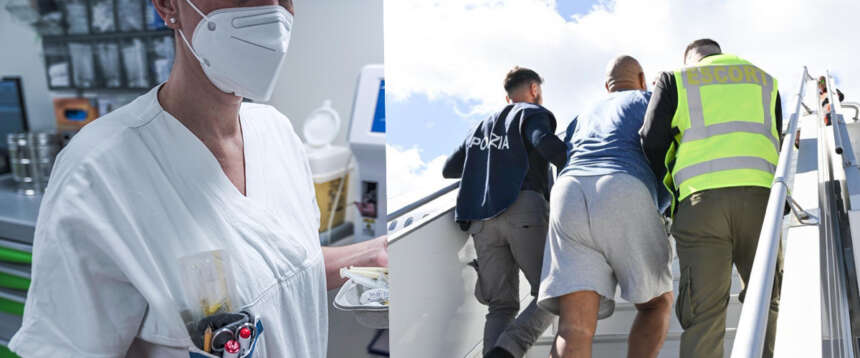 Sinistra bacchettona sui sanitari “No vax” ma garantista sui medici anti-Cpr che aiutano i migranti