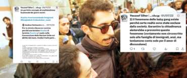 Baby gang? Siher sui social ha la soluzione: “Diamogli la cittadinanza”. Insulti anche contro Delmastro