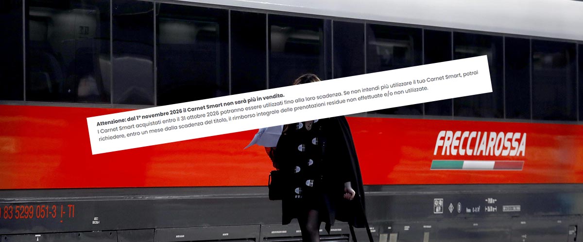 Proteste dei pendolari per la cancellazione dei Carnet Smart di Trenitalia
