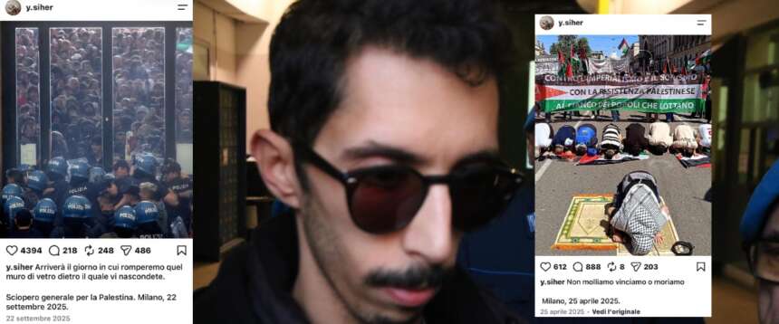 Ecco chi hanno scarcerato. Tutte le perle di odio e istigazione alla lotta armata sui profili social e le chat di Youssef Siher
