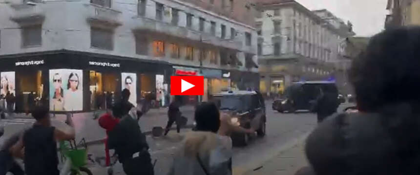 Assalto degli “studenti” all’auto dei carabinieri (video), 140 agenti feriti. LaCgil: “Ascoltare chi protesta..”