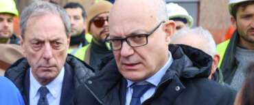 L’assessore Pino Battaglia e il sindaco Roberto Gualtieri