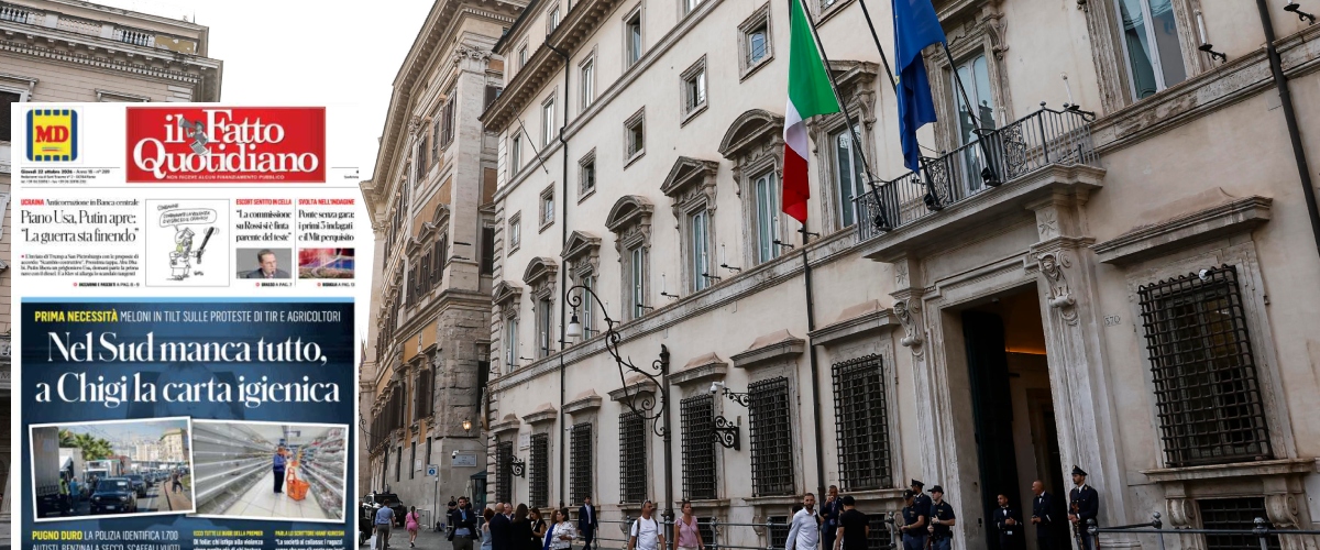 figuraccia del fatto quotidiano lancia lo scoop sulla carta igienica che manca a palazzo chigi ma il governo lo smentisce notizia ridicola scorte sufficienti per mesi venite a controllare da Secoloditalia.it figuraccia del fatto quotidiano lancia lo scoop sulla carta igienica che manca a palazzo chigi ma il governo lo smentisce notizia ridicola scorte sufficienti per mesi venite a controllare