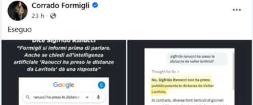 Ranucci-Formigli, è ‘scontro tra titani’. Il conduttore di Piazza Pulita ‘esegue’ l’ordine di Sigfrido che viene smentito dall’ia di Google. La vendetta è servita