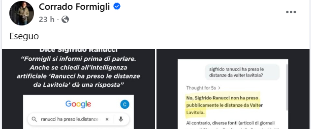 ranucci formigli 232 8216scontro tra titani8217 il conduttore di piazza pulita 8216esegue8217 l8217ordine di sigfrido che viene smentito dall8217ia di google la vendetta 232 servita da Secoloditalia.it ranucci formigli 232 8216scontro tra titani8217 il conduttore di piazza pulita 8216esegue8217 l8217ordine di sigfrido che viene smentito dall8217ia di google la vendetta 232 servita