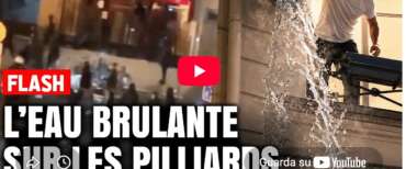 Storie da Rivoluzione francese, Macron barricato come Luigi XVI: i cittadini lanciano acqua bollente contro i teppisti