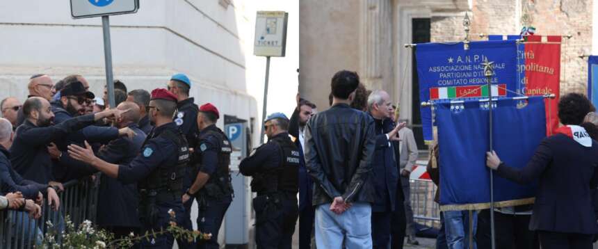 Clamoroso al Ghetto di Roma, Anpi cacciata dalla commemorazione del 16 ottobre: «Andate via, buffoni»