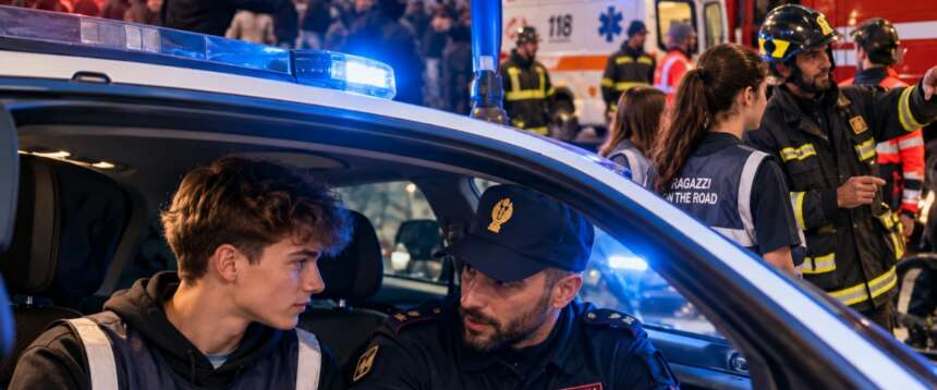 Non tutti i giovani scendono in piazza contro la polizia: salgono sulle volanti per imparare la legalità e il rispetto: ecco dove