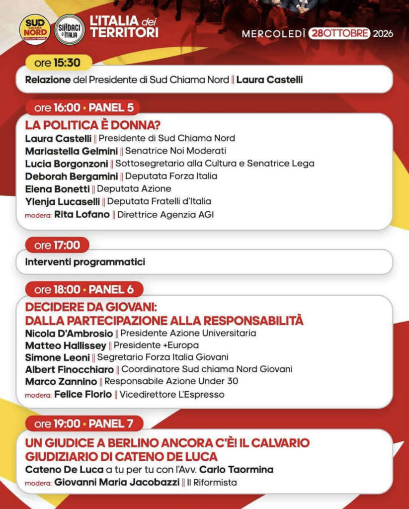 Cateno De Luca L’ITALIA DEI TERRITORI Cateno De Luca L’ITALIA DEI TERRITORI