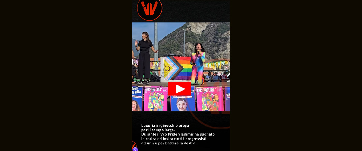 vladimir luxuria si inginocchia e prega per un campo largo unito dobbiamo battere la destra video da Secoloditalia.it vladimir luxuria si inginocchia e prega per un campo largo unito dobbiamo battere la destra video