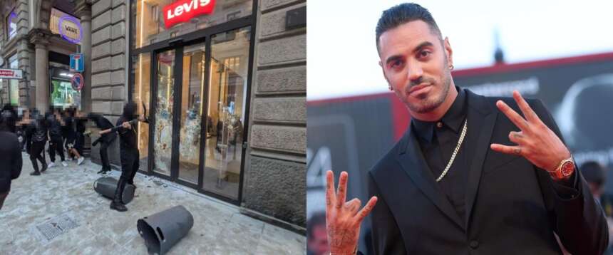 Devastazioni a Milano, Marracash esalta le proteste: “Con le buone non cambi le cose”