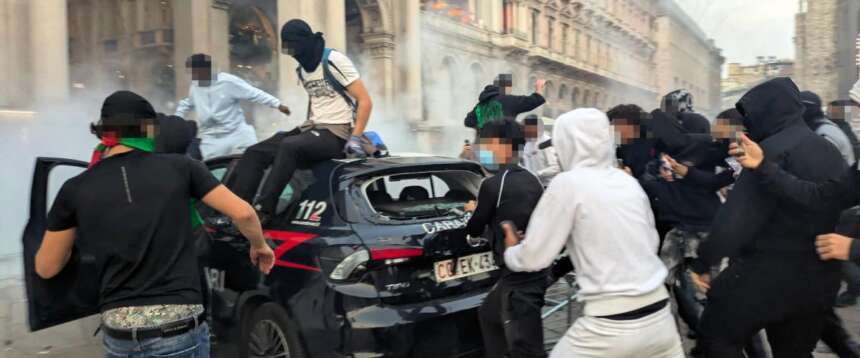 Milano devastata: tre minori restano in carcere, per altri 21 domiciliari o comunità