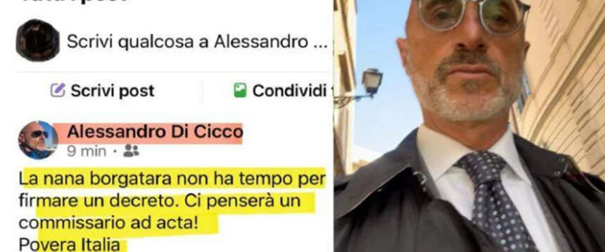 Niente miliardo ai magistrati, un giudice insulta Meloni: “La nana borgatara non ha tempo per firmare un decreto”
