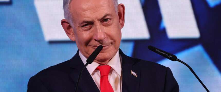 Il premier israeliano uscente, Benjamin Netanyahu