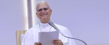 Una foto d’archivio del Papa