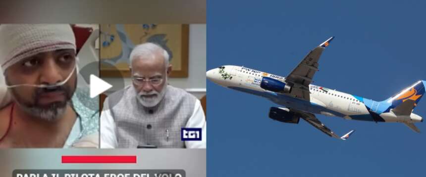 Il racconto del pilota-eroe al premier Modi: “Non potevo lasciare che morissero, mentre venivo colpito ho aperto la porta e sono entrati” (video)