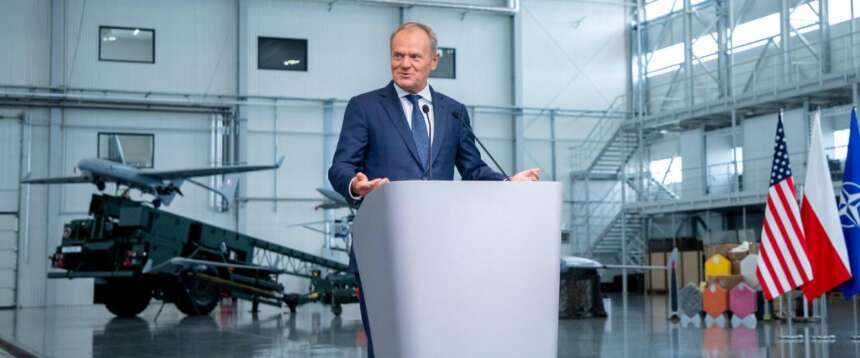 Il premier polacco, Donald Tusk