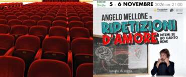 Angelo Mellone torna a teatro con “Ripetizioni d’amore”: lo spettacolo per chi non capisce più le relazioni
