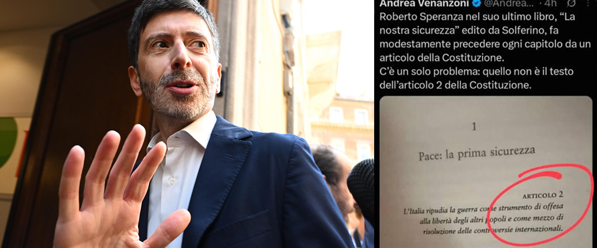 sinistra senza speranza clamoroso svarione dell8217ex ministro cita nel libro l8217articolo della costituzione sbagliato da Secoloditalia.it sinistra senza speranza clamoroso svarione dell8217ex ministro cita nel libro l8217articolo della costituzione sbagliato